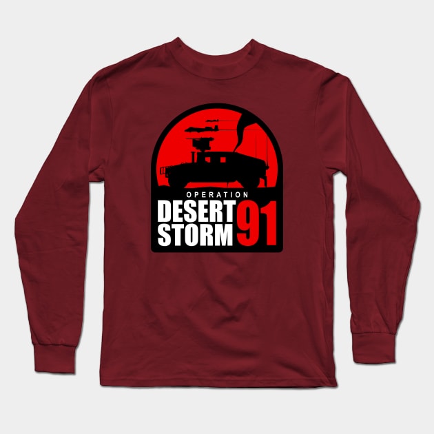 Operation Desert Storm 91 Long Sleeve T-Shirt by TCP